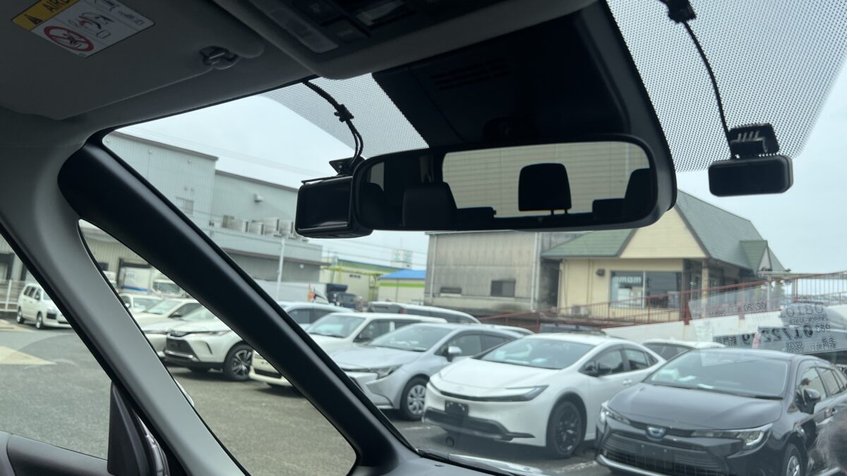 ドライブレコーダー取り付けイメージ